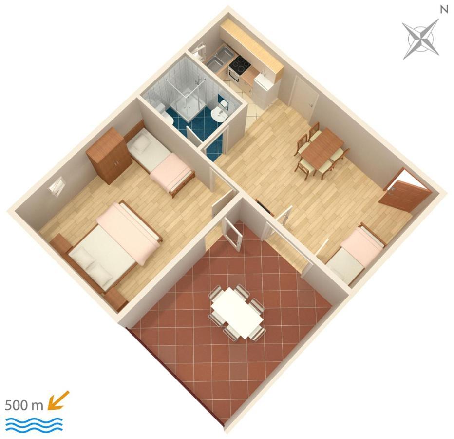 Apartments With A Parking Space Zavala, Hvar - 8912 Exterior photo